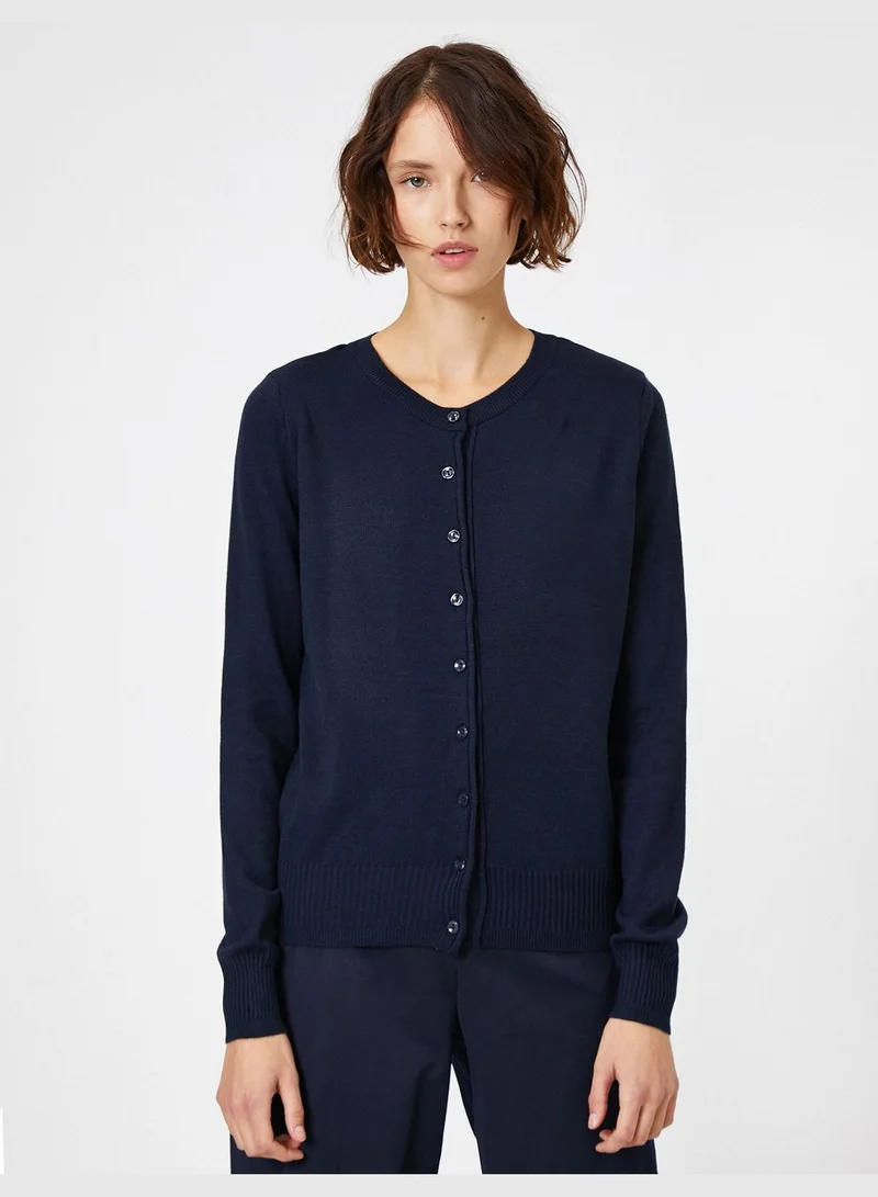 KOTON Button Detailed Cardigan