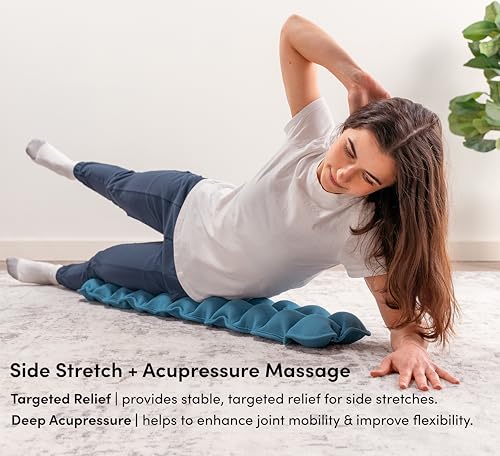 Halo Spine Stretcher for Back Pain Relief, Full Back Decompression, Upper and Lower Back Stretcher, Spine Alignment, and Deep Tissue Acupressure Therapy with 24 Massage Balls - Image 5