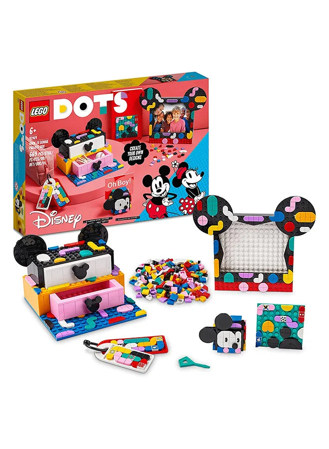 LEGO Lego Dots  Disney Mickey Mouse & Minnie Mouse Back-To-School Project Box 41964