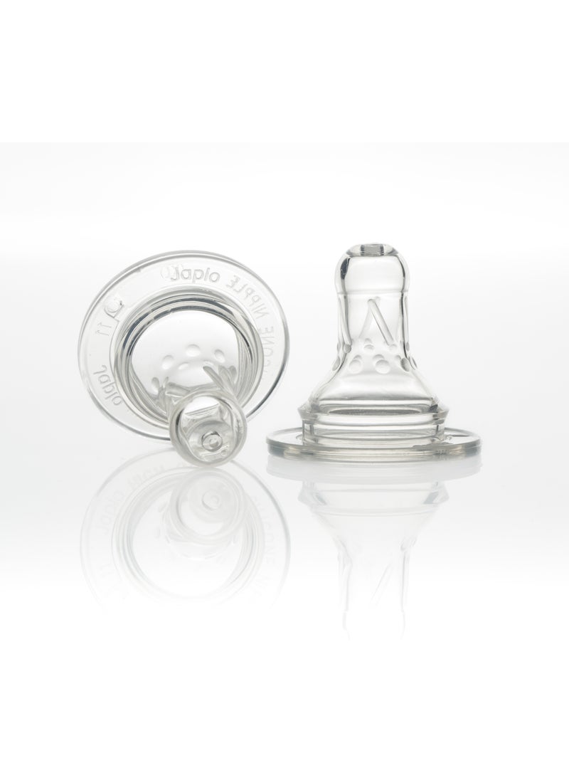 Japlo Streamline baby feeding Bottle with Anti-colic nipple & Lukewarm water mixer size 140 ml CARD(assorted)  - Image 2