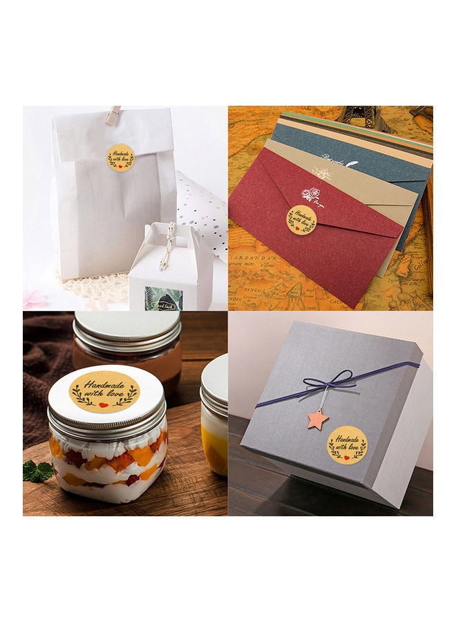 نيبمينينت لفة ملصقات مصنوعة يدويا مع ملصق الحب مكونة من 500 قطعة 1بوصة - Image 3