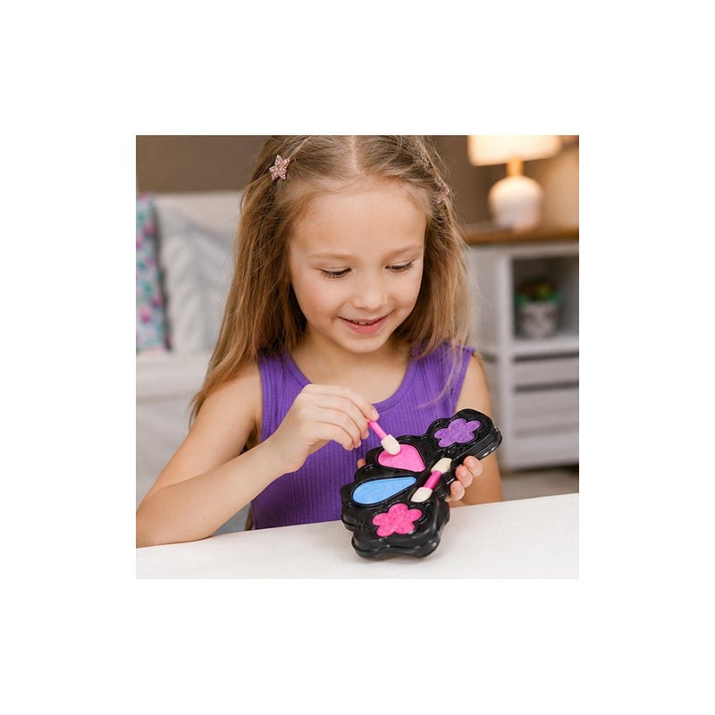 Young Explorers' Makeup Set Toy with Butterfly Palette, Brush, and Ring for Girls | Role-Play Fun - Image 3