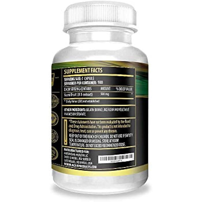 Actif Organic Noni Maximum Strength - 100% Natural Hawaiian Noni, Non-GMO, Made in USA, 100 Count - Image 3