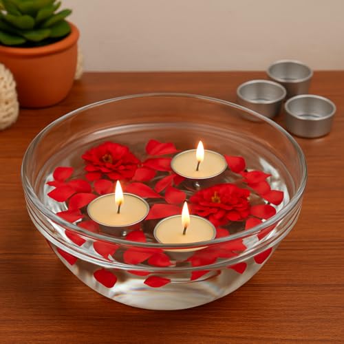 Pure Source India Aluminum Tealight Candle Holder for DIY Tealights, Aromatherapy Burners, Diwali, Weddings & Home Décor (40 X 16MM) (100 PCS) - Image 2