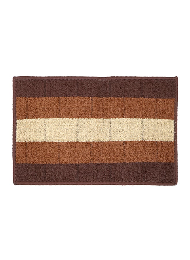 Status Contract Anti Slip Front Door Mat|Living Room Rug for Entrance Door|Polypropylene Floor Mat for Home|Essential Small Rug for Office, Bedroom & Kitchen, Brown, 38 X 58 Cm - Image 2