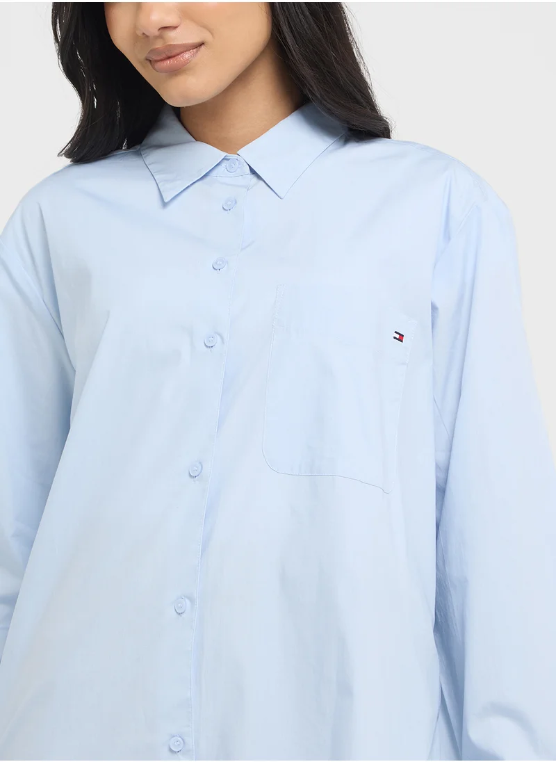 تومي هيلفيغر Pocket Button Down Shirt