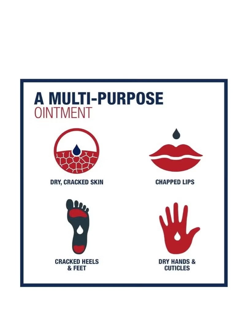 Aquaphor Healing Ointment, Advanced Therapy Skin Protectant, Dry Skin Body Moisturizer, Multi-Purpose Healing Ointment, For Dry, Cracked Skin & Minor Cuts & Burns, 14 Oz Jar - Image 5