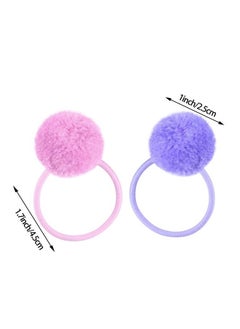 Fishdown 24 Pcs Pom Ball Hair Ties, Fluffy Pom Pom Ball Hair Band for Girls, Toddlers Pigtail Ball Ponytail Holders for Girls - pzsku/Z7BC68C480943B772F85BZ/45/_/1683885338/a39c9fd4-a27c-4e5f-8c51-657a61d1d73b