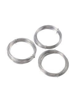 LAWAZIM Wire -4 Piece 10meter- Versatile Corrosion-Resistant Wire Set with Black Zip Ties - for Bending Beading Floral and Gardening for DIY Crafting Jewelry Making Plant Securing and Cable Organizing  - Image 3