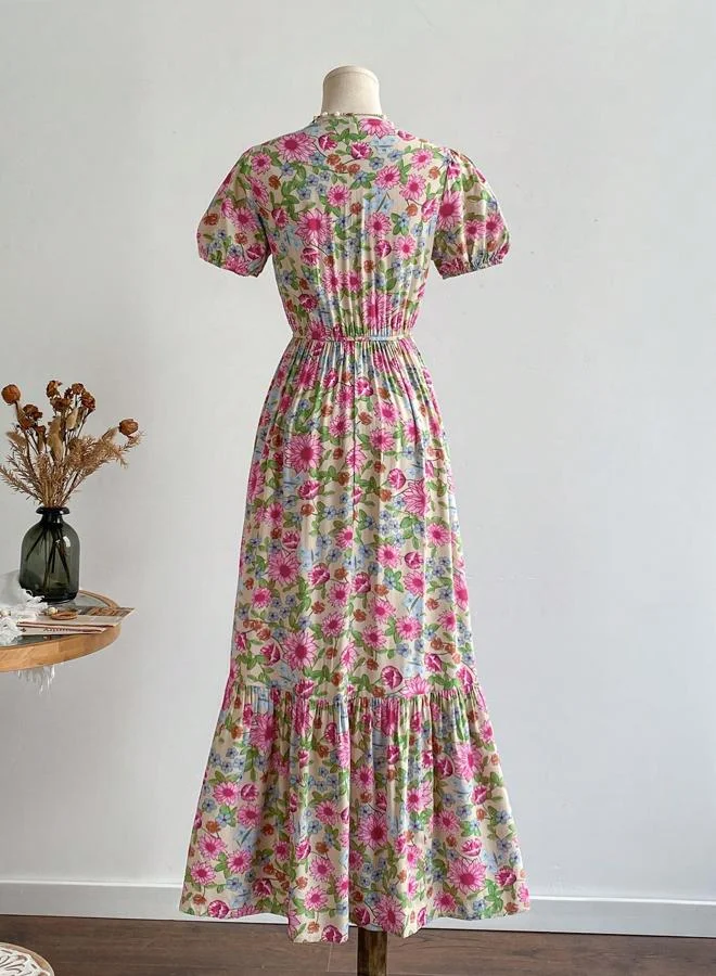 Take Two Take Two Floral A-Line Maxi Dress