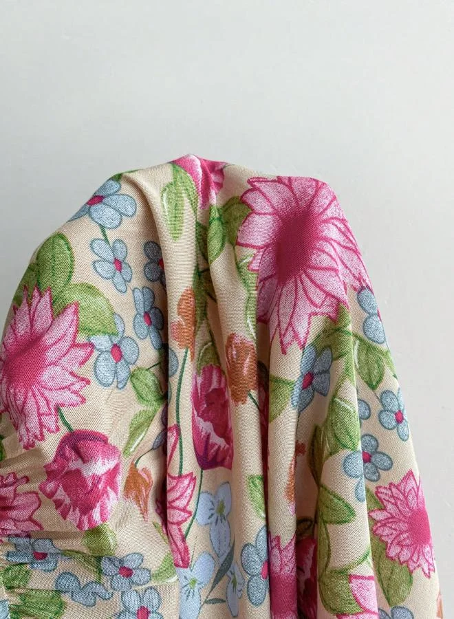 Take Two Take Two Floral A-Line Maxi Dress