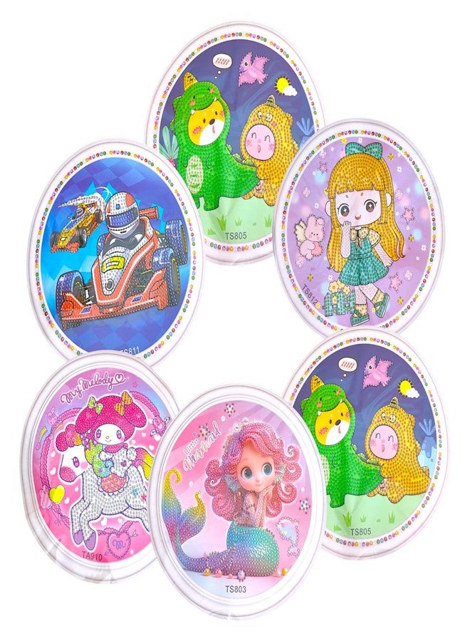 تارا13 مجموعة تيرا ١٣ للرسم بالألماس للأطفال (١٢ قطعة) - مجموعة الرسم بالألماس - مجموعة الرسم بالألماس للأطفال - مجموعة فنية وحرفية للبنات - هدية للبنات - مجموعة حرفية متعددة التصاميم - Image 3