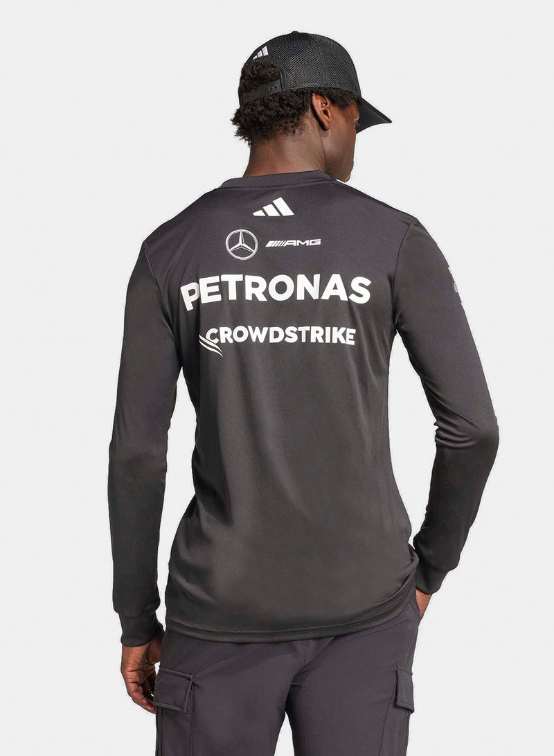 Adidas Mercedes - Amg Petronas Formula One Team Driver Jersey Long Sleeve - Image 2