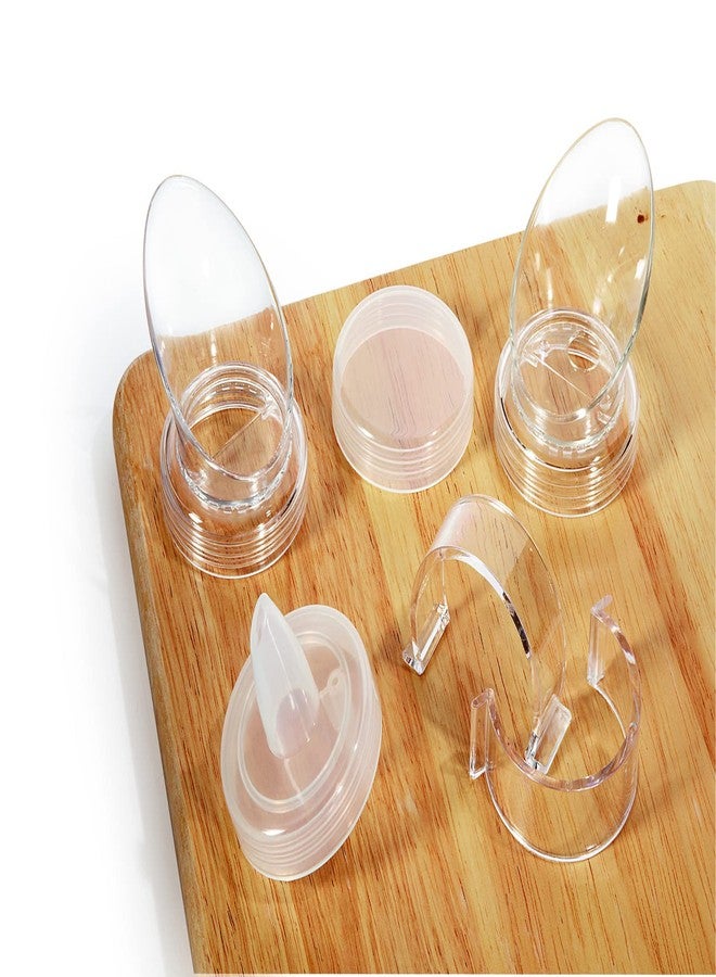 G.E.T. Storage LidCL Lid for SDB-16 and SDB-32, Polypropylene, Clear (Pack of 12)