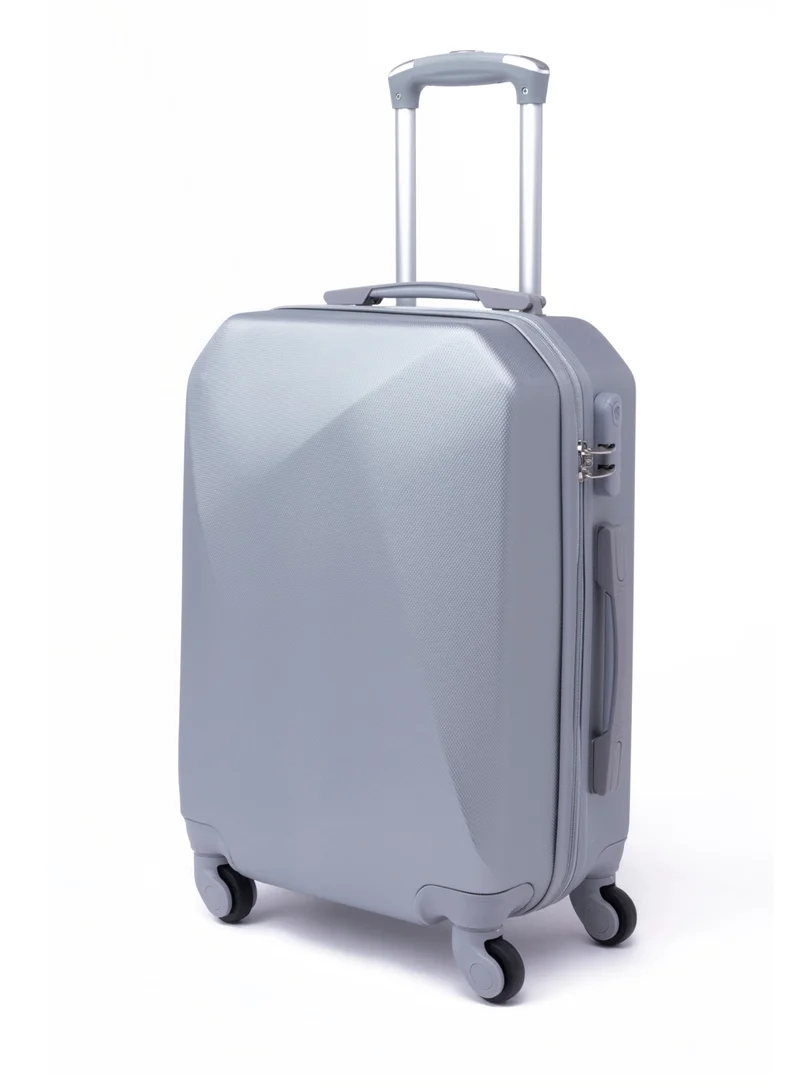 LIMRA Cabin Carry Check-In Luggage Trolley Size 20 inch Silver