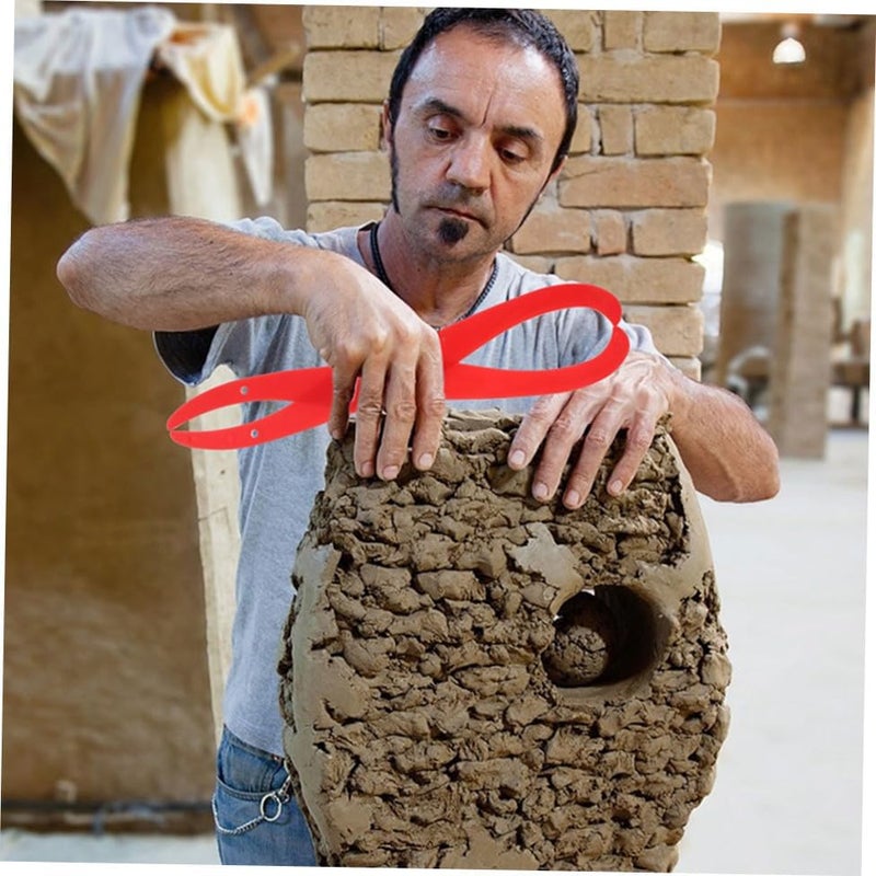 HOMSFOU – 3 قطع من أدوات قياس الطين، مقياس لقياس الفخار المستخدم في نحت وتشكيل الطين - Image 5
