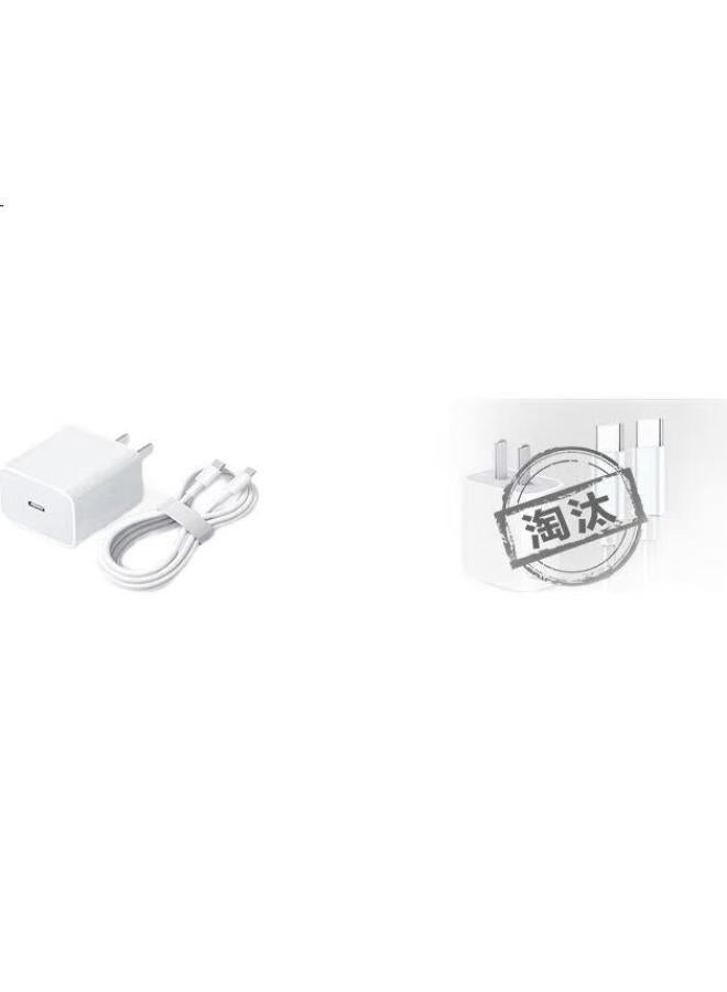 KOVOL Kewo Compatible Apple Ipad Pro Charger Cable Dual Type-C Data Cable 24 Fast Charging Head, Air4/5/6 Tablet, Mini6/7, Ipad10 Tablet - Image 1