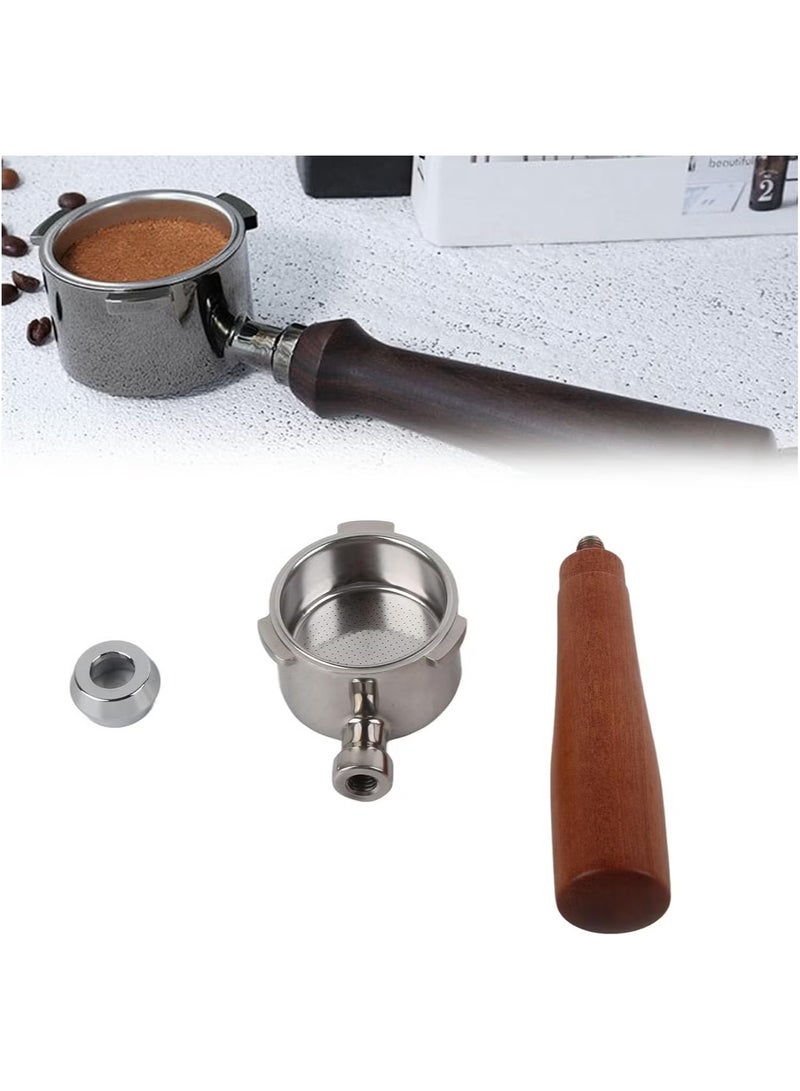 Bottomless Coffee Filter 51mm Replacement Part for DeLonghi Espresso Machines ECP3420, ECP685, ECP680  - Image 5