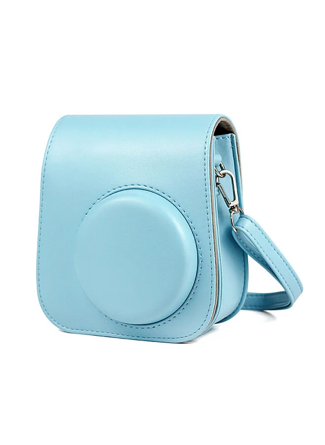 Sharpdo Portable Instant Camera Case, Compatible with Fujifilm Instax Mini 11 Instant Camera, with Accessory Pouch and Adjustable Shoulder Strap