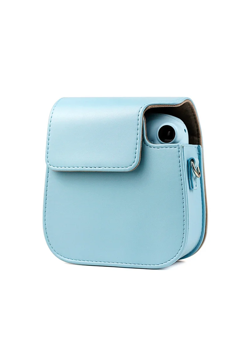 Sharpdo Portable Instant Camera Case, Compatible with Fujifilm Instax Mini 11 Instant Camera, with Accessory Pouch and Adjustable Shoulder Strap