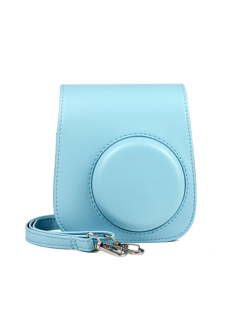 Sharpdo Portable Instant Camera Case, Compatible with Fujifilm Instax Mini 11 Instant Camera, with Accessory Pouch and Adjustable Shoulder Strap