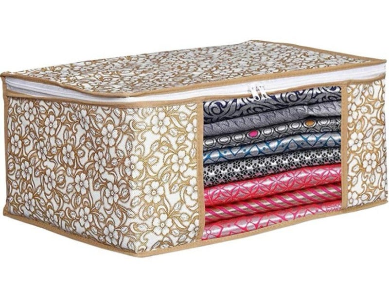 Vidhi14 Grey Plien Gold Flower OF 12 - Image 4