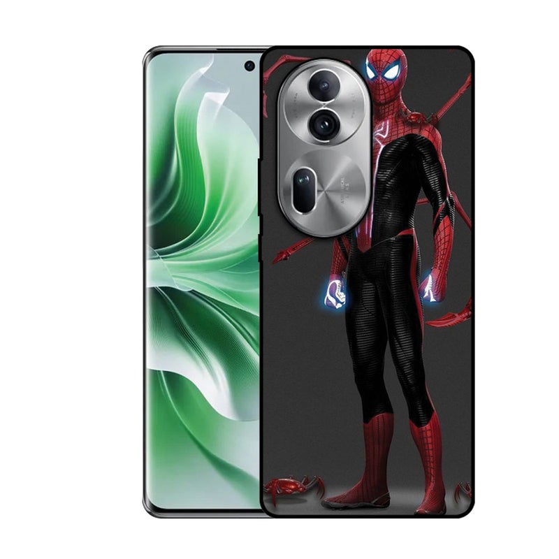 EYE CATCH Printed Protective Case Cover For Oppo Reno 11-  Spiderman - Image 1