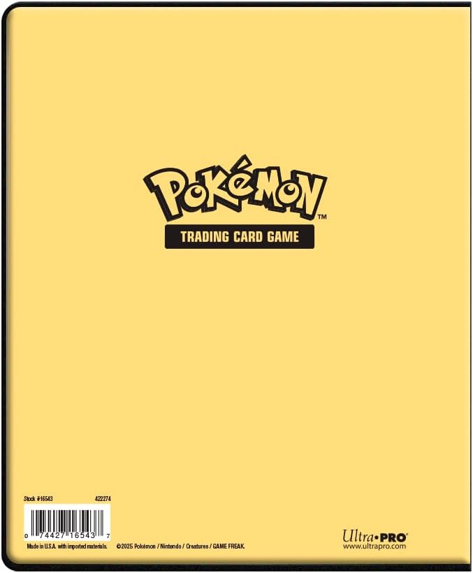 Ultra Pro PokÃ©mon: Pikachu 4-Pocket Portfolio - Image 3