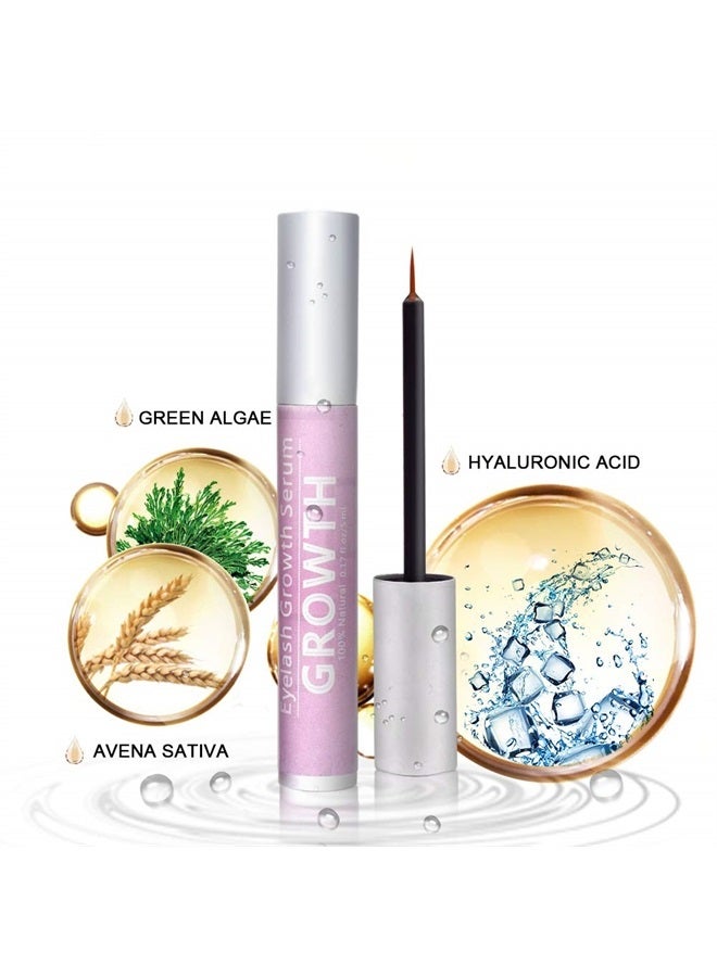 MBOSS Premium Eyelash Growth Serum, Eyelash Enhancer & Natural Non-Irritating Eyelash Serum, Lash boost Serum for Longer, Fuller Thicker Lashes - Image 1