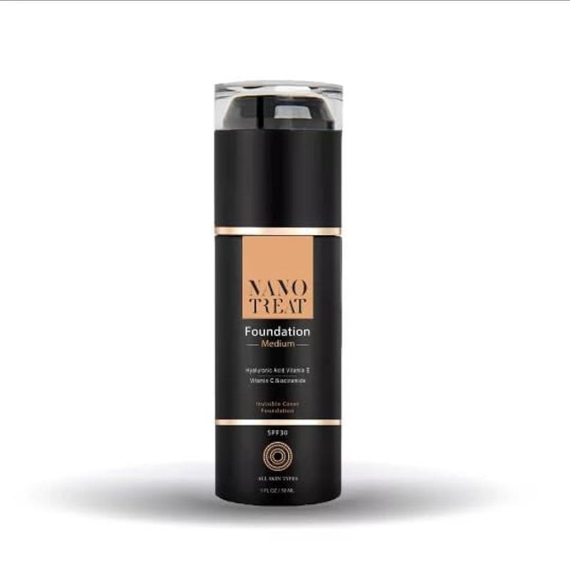 NANO TREAT FOUNDATION SPF30(MEDIUM) 30ML Nano Treat Foundation SPF30 (Medium) 30ml
