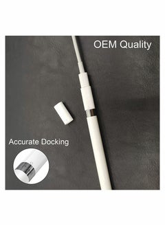 KASTWAVE Pencil Tips Compatible with Apple Pencil - iPencil Apple iPad Pro Pencil Replacement Cap Magnetic for iPad Pro 10.5 inch 12.9 inch 9.7 inch Apple Pencil, White  - Image 5