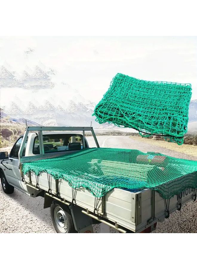 Heavy Duty Trailer Loading Net 78 74x118 11 Inch Green For Flatbed Trucks Forklifts - Image 4