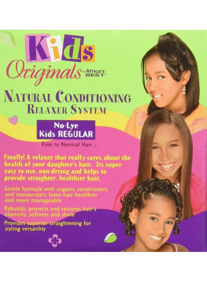Originals by Africa's Best Kids Natural Conditioning Relaxer System With Scalpguard (Regular Kit) Fortified And Enriched With Our Special Herbal Blend Protect And Strengthen Your Child’S Hair  - Image 5