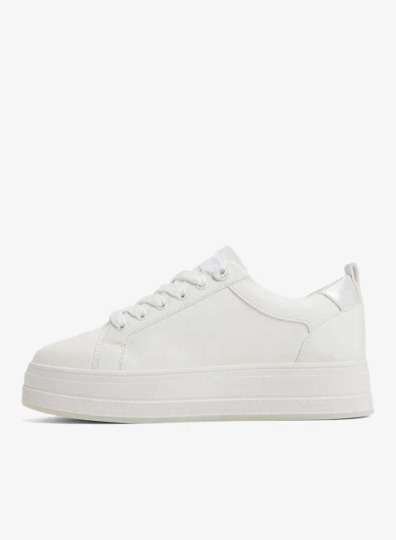 ALDO  CHICCOMFORT Textured Platform Sneakers for Women | Best Price UAE