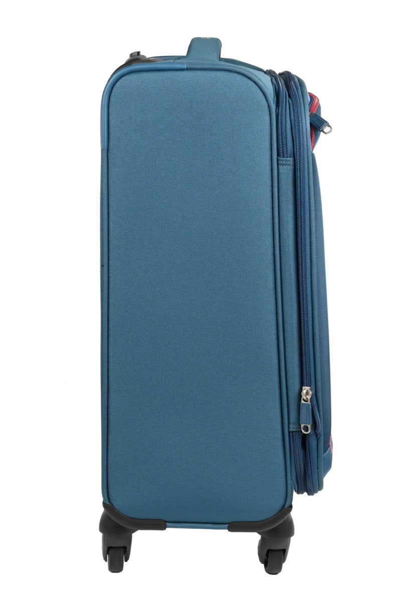 AMERICAN TOURISTER Mystic Expandable Spinner 58cm Dutch Blue – Durable Cabin Suitcase with Expandable Storage & TSA Lock - Image 5
