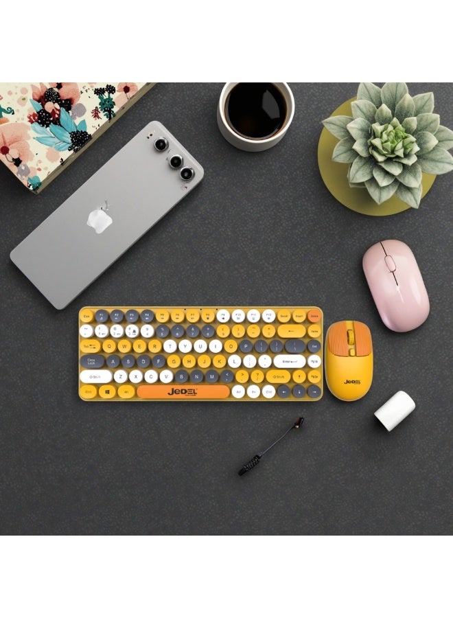 جي ديل ماوس WS682 متعدد الأجهزة بتقنية البلوتوث، لاسلكي، يدعم 3 أجهزة - دقة 1600 نقطة في البوصة مع زر قابل للتعديل لدقة الدقة - مفتاح تشغيل/إيقاف - مفاتيح تعليق - Image 5