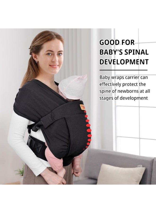 Baby Wraps Carrier Sling, Baby Carrier for Newborns and Toddlers - Image 3