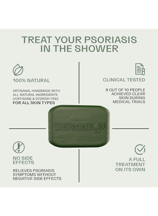 Dermabon 2% Coal Tar Psoriasis Body Wash & Eczema Bar Soap - Image 3