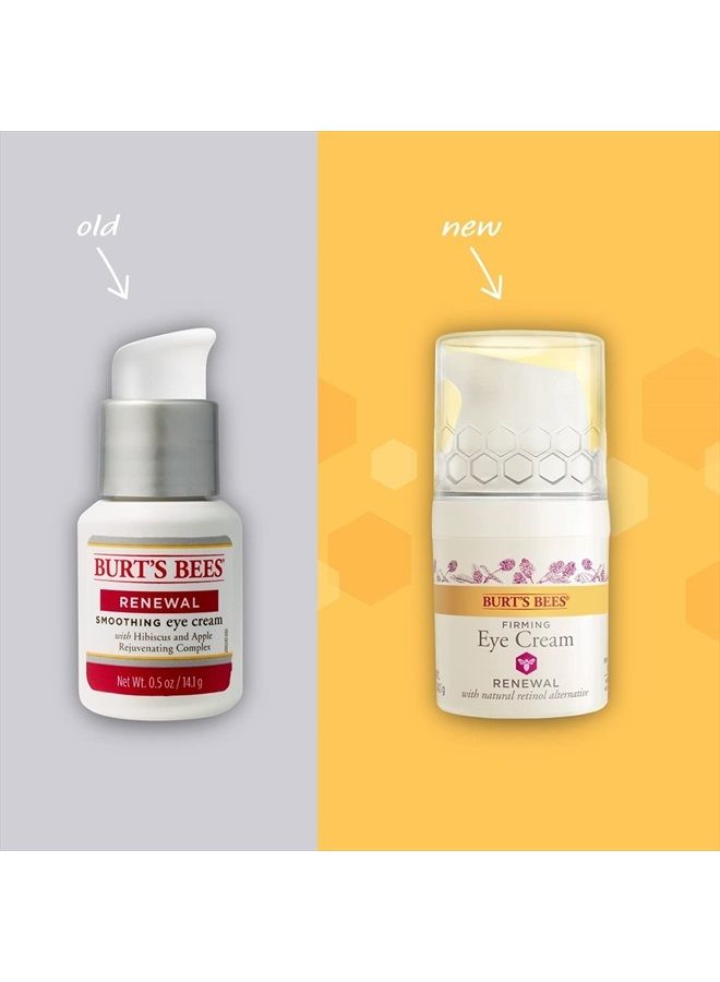 Burt's Bees Eye Cream, Retinol Alternative Moisturizer, Anti-Aging, Renewal Firming Face Care, 0.5 Ounce (Packaging May Vary) - Image 2