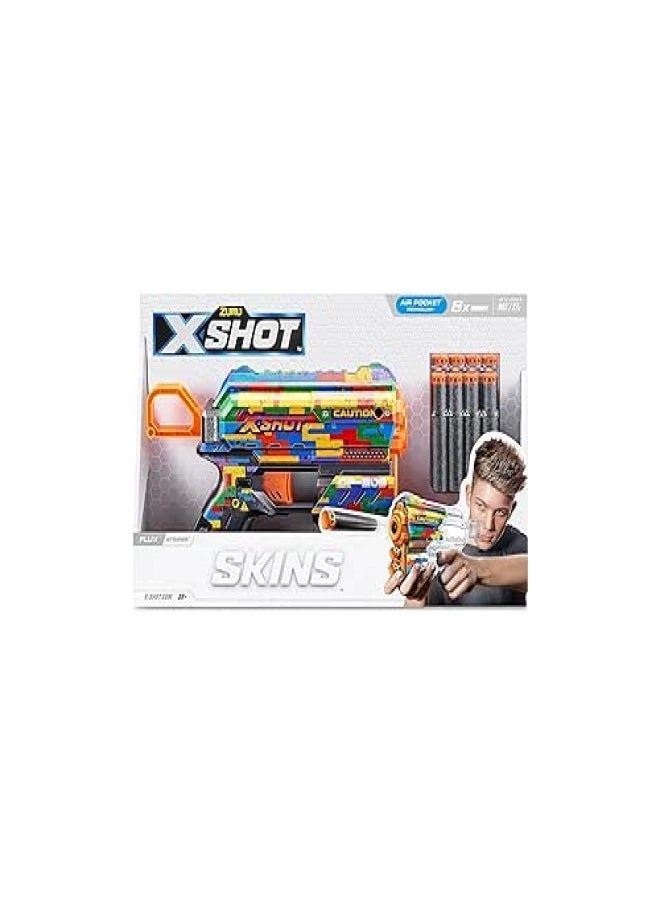 Zuru X-Shot - X-SHOT - Skins Flux (8 Darts) Poppy Playtime S1_Gametime - Image 1