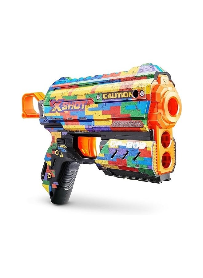 Zuru X-Shot - X-SHOT - Skins Flux (8 Darts) Poppy Playtime S1_Gametime - Image 1