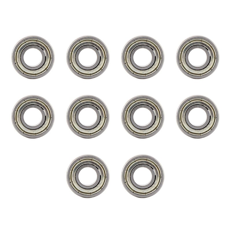 10 قطع من كرات معدنية مصغرة درع محامل كروية 8x19x6mm من الفولاذ الكربوني للآلات - Image 5