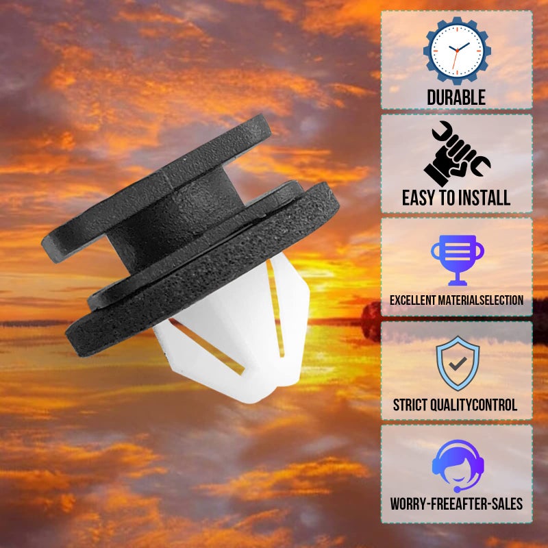 TOPCNOEM 20pcs A Pillar Trim Hardware Windshield Moulding Retaining Clips Retainer Kit Compatible with Ford Explorer 2011-2019 BB5Z-78519R44-A - Image 3