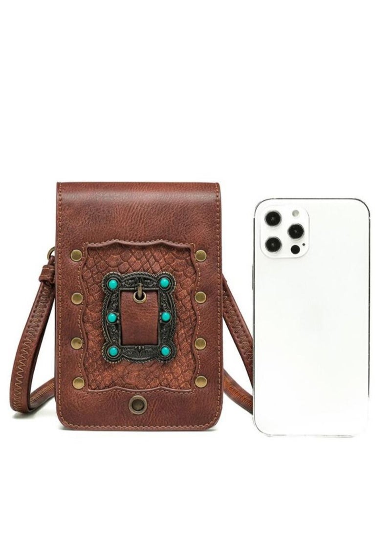 NIBEMINENT Punk Style Women's Shoulder Crossbody Bag  - Image 4