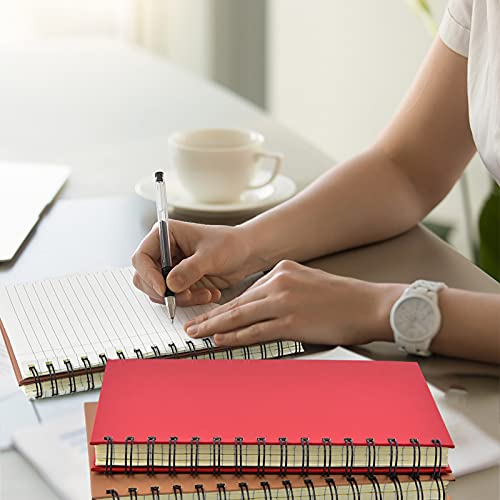 Coopay 4 Pack A5 Hardcover Spiral Notebook College Ruled Notebooks Journal Diary Planner Lined Notebook with Removable dividers for School Office Business Supplies, 8.3 x 5.5 inch - Image 5