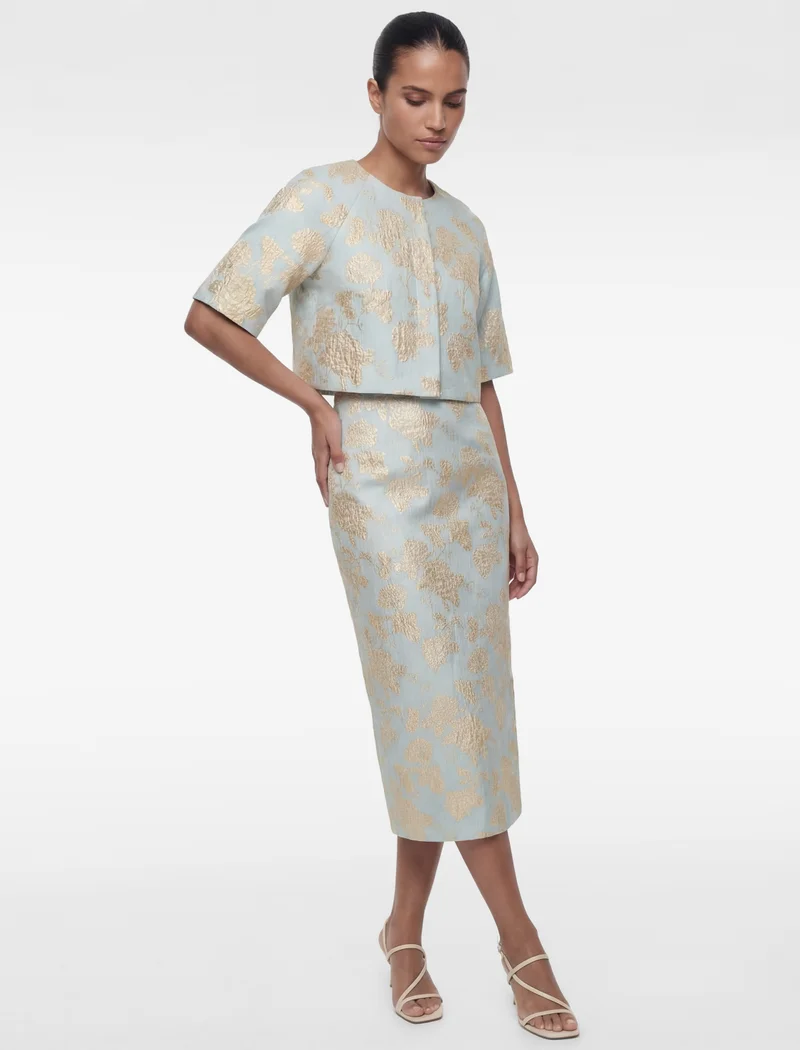 كوتون Pencil Skirt