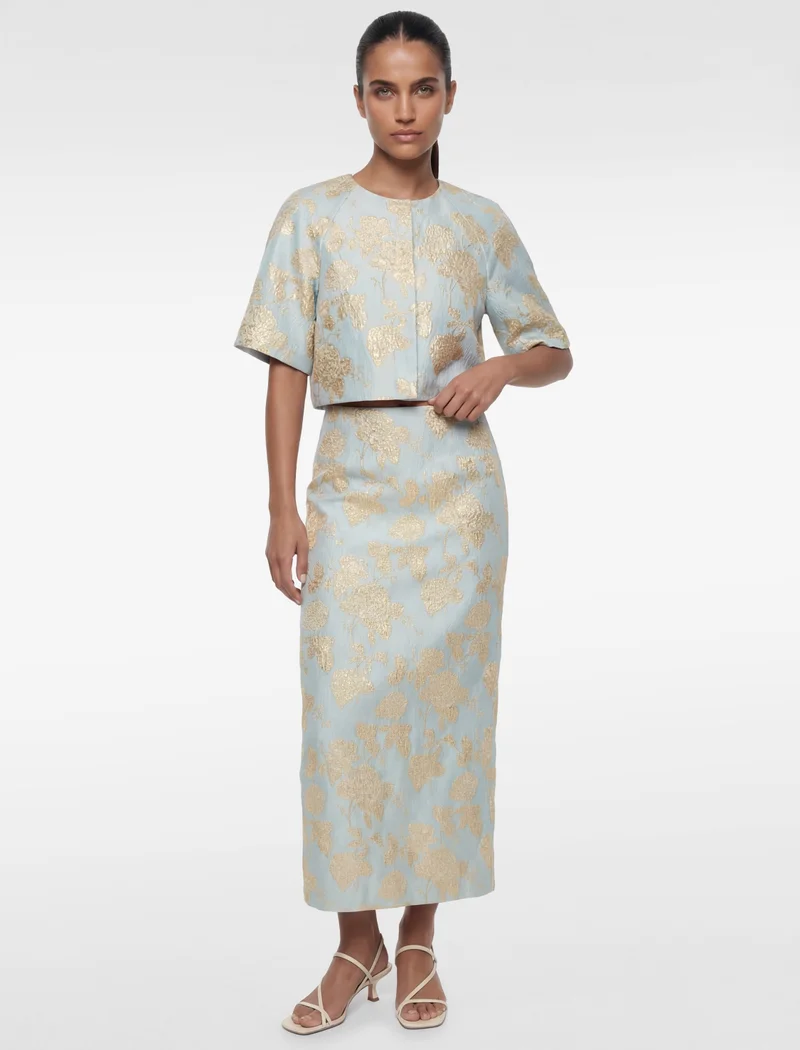 كوتون Pencil Skirt