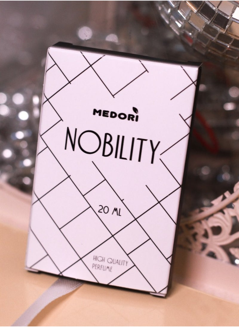 MEDORI Luxury Car Spray Perfume Nobility a Fragrance With an exotic and enchanting Aroma has a scent tester. Fragrance is made in France 20ml  - Image 1