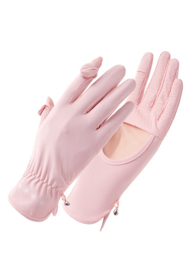 CLS Women's Gloves Driving Gloves Non-slip Sun Protection Summer UV Protection Gloves - Image 1