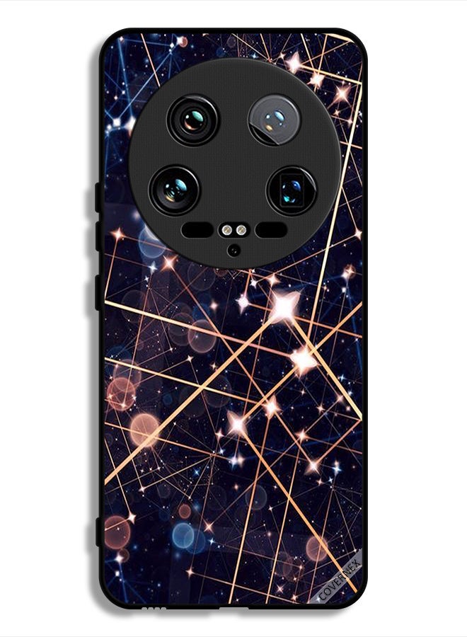 Covernex Xiaomi 14 Ultra Protective Case Cover Pattern Of Lighting Curves - Image 1
